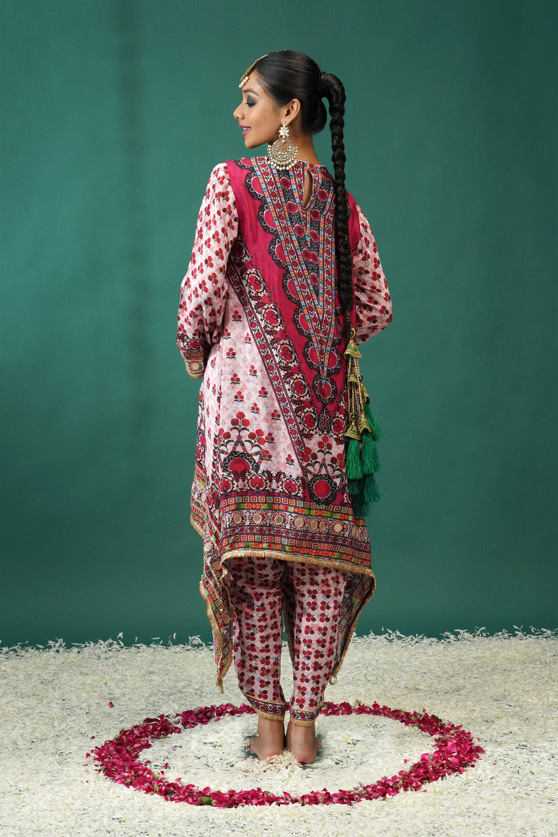 Floral Ensemble Baby Pink Suit